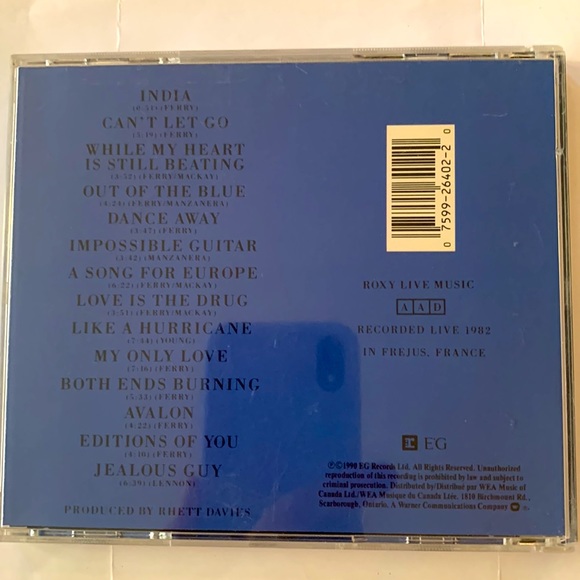 3for $15 bundle CD Roxy Music “Heart Still Beating” - Picture 2 of 2